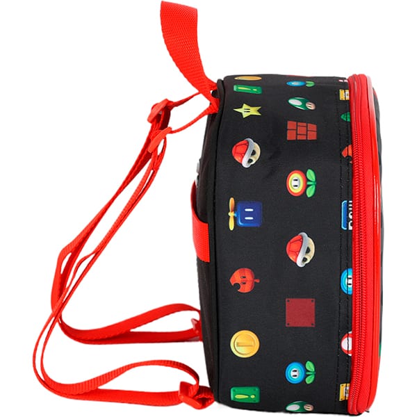 Lancheira Mario Bros preto LA42543MO0 Luxcel PT 1 UN