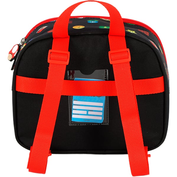 Lancheira Mario Bros preto LA42543MO0 Luxcel PT 1 UN