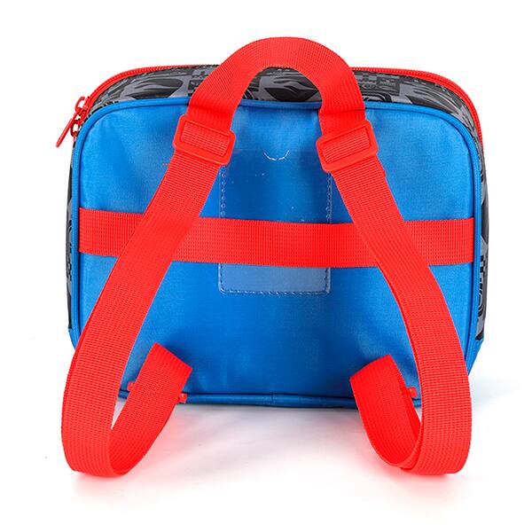 Lancheira escolar Hot Wheels, Preta, LA42583HW0600U, Luxcel - PT 1 UN