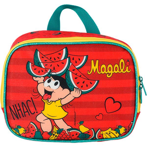 Lancheira escolar Turma da Mônica, Magali, LA42483MN0400U, Luxcel - PT 1 UN Lancheira escolar Turma da Mônica, Magali, LA42483MN0400U, Luxcel - PT 1 UN