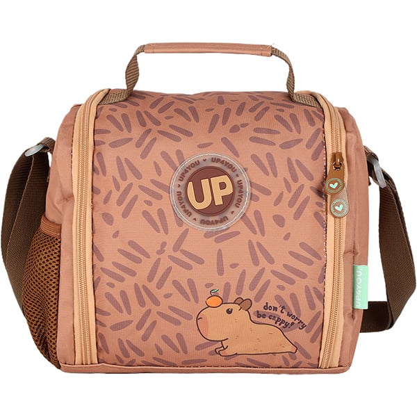 Lancheira Up4you Capivara, marrom, LA49653UP1100U, Luxcel - PT 1 UN Lancheira Up4you Capivara, marrom, LA49653UP1100U, Luxcel - PT 1 UN