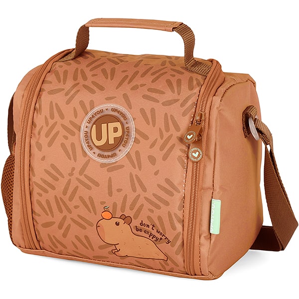 Lancheira Up4you Capivara, marrom, LA49653UP1100U, Luxcel - PT 1 UN Lancheira Up4you Capivara, marrom, LA49653UP1100U, Luxcel - PT 1 UN