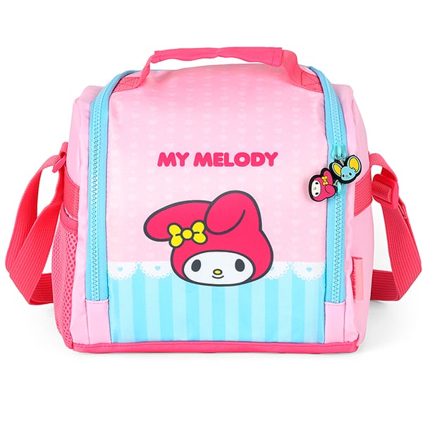 Lancheira escolar Hello Kitty e amigos, My Melody, Rosa, Luxcel - PT 1 UN