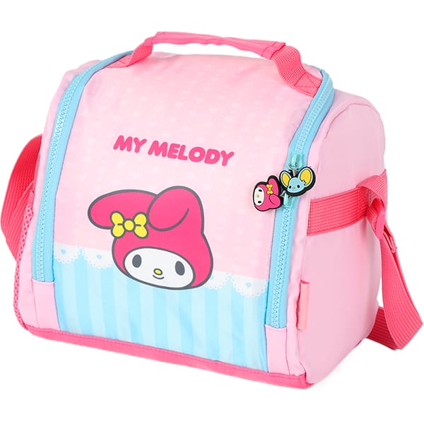 Lancheira escolar Hello Kitty e amigos, My Melody, Rosa, Luxcel - PT 1 UN