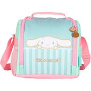 Lancheira escolar Hello Kitty e amigos, Cinnamoroll, Verde e rosa, LA49695SR0100U, Luxcel - PT 1 UN