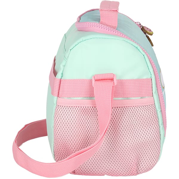 Lancheira escolar Hello Kitty e amigos, Cinnamoroll, Verde e rosa, LA49695SR0100U, Luxcel - PT 1 UN