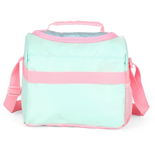 Lancheira escolar Hello Kitty e amigos, Cinnamoroll, Verde e rosa, LA49695SR0100U, Luxcel - PT 1 UN