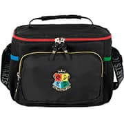 Lancheira escolar Harry Potter, Hogwarts, Preto, LA49763HP0, Luxcel - PT 1 UN