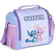 Lancheira escolar Stitch, Roxo, LA50093SC2800U, Luxcel - PT 1 UN
