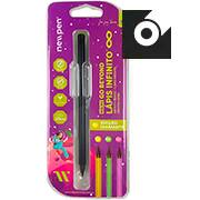 Lápis Infinito HB Preto, Diamante Amarelo, 13.109, Newpen - BT 1 UN