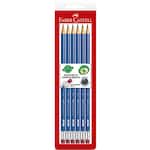 Lápis Grafite Redondo EcoLápis n.2 B com Borracha Faber-Castell BT 6 UN