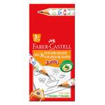 Lápis preto n.2 1205 jumbo 1205J Faber-castell CX 36 UN