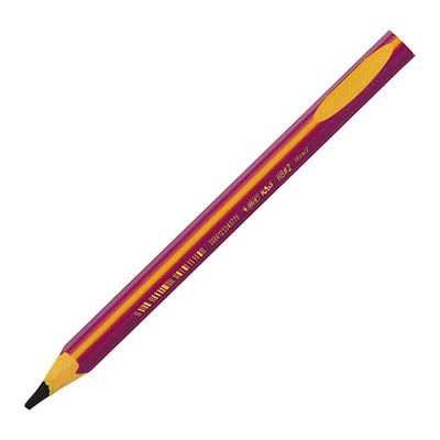 Lápis Preto Jumbo Nº 2HB Triangular, BIC Evolution KIDS,Cores Sortidas, Resistente, 902494 - BT 3 UN