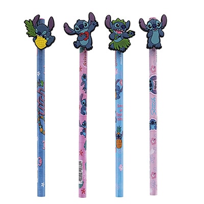 Lápis Preto Hb Disney Stitch Molin - BT 2 UN