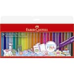 Caneta Fine Pen, 24 cores, 0.4mm, Colors, Faber-Castell - BT 24 UN