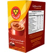 Cappuccino chocolate sachê 20g, 3 Corações - CX 10 UN