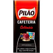 Café Pilão Cápsula Cafeteria Colômbia Compatível com Máquina de Café Nespresso CX 10 UN