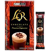 Cappuccino instantâneo, Chocolate, L´OR - CX 8 UN Cappuccino instantâneo, Chocolate, L´OR - CX 8 UN