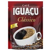 Café solúvel iguaçu, Clássico, 50g, 12142014, Tres Corações - PT 1 UN