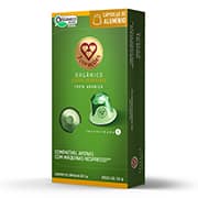 Cápsula de café Compatível com Nespresso, 3 Corações, Expresso orgânico, Três Corações - CX 10 UN Cápsula de café Compatível com Nespresso, 3 Corações, Expresso orgânico, Três Corações - CX 10 UN