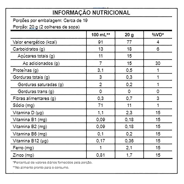 Achocolatado Chocolatto, 370g, 12035047, Tres Corações - 1 UN