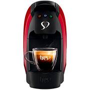Cafeteira Luna para Espresso e Multibebidas, 127v, Vermelha, 20911389, Três Corações - CX 1 UN Cafeteira Luna para Espresso e Multibebidas, 127v, Vermelha, 20911389, Três Corações - CX 1 UN
