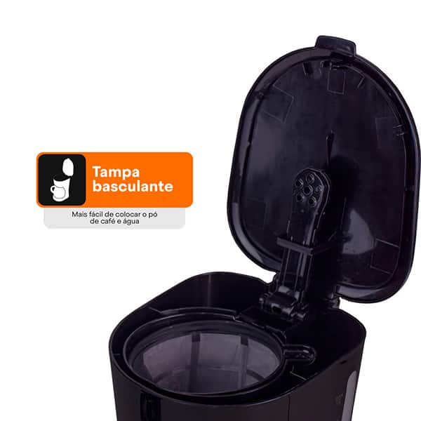 Cafeteira elétrica Aroma Plus 18x, 127V, Capacidade 750 ml, B92000691, Mallory - CX 1 UN