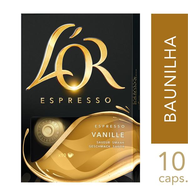 Cápsula de café Lór, Baunilha, Compatível com Cafeteira Nespresso - CX 10 UN