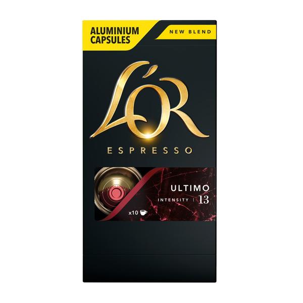 Cápsula de café Lór, Ultimo, Compatível com Cafeteira Nespresso - CX 10 UN