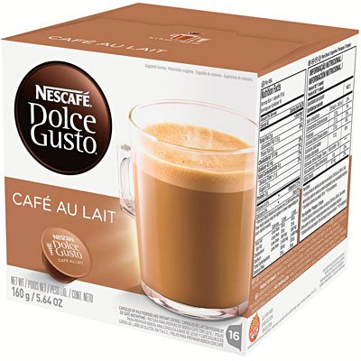 Nescafé Dolce Gusto Au Lait Nestle Brasil Ltda CX 16 UN