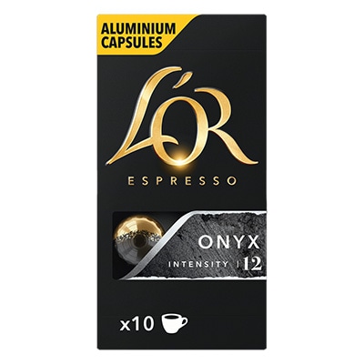 Cápsula de café Lór, Onyx, Compatível com Cafeteira Nespresso - CX 10 UN