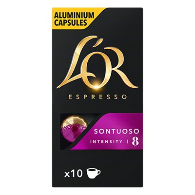 Cápsula de café Lór para Nespresso, Sontuoso, Lór - CX 10 UN