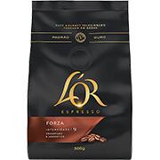 Café torrado em grão espresso Forza Gourmet, 500g, L'or - PT 1 UN Café torrado em grão espresso Forza Gourmet, 500g, L'or - PT 1 UN