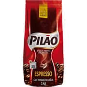 Café Pilão Torrado em Grãos, Espresso Pouch, 1kg, Pilão - PT 1 UN Café Pilão Torrado em Grãos, Espresso Pouch, 1kg, Pilão - PT 1 UN