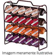 Porta cápsulas p/ 40 unidades compátivel 3 corações 1146BZ Future CX 1 UN Porta cápsulas p/ 40 unidades compátivel 3 corações 1146BZ Future CX 1 UN