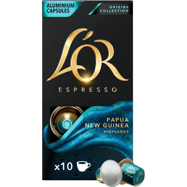 Cápsula de café Lór, Papua-Nova Guiné, Compatível com Cafeteira Nespresso - CX 10 UN