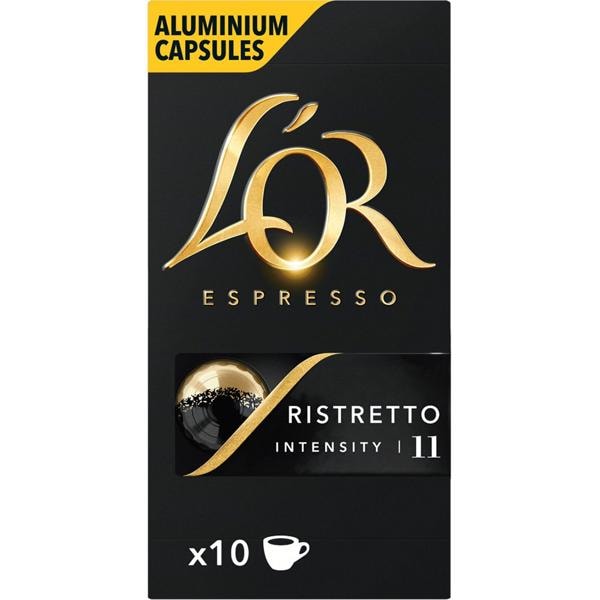 Cápsula de café Lór, Ristretto, Compatível com Cafeteira Nespresso - CX 10 UN