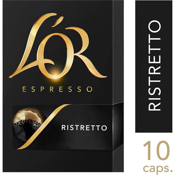 Cápsula de café Lór, Ristretto, Compatível com Cafeteira Nespresso - CX 10 UN