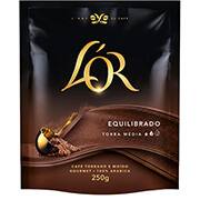 Café L'or Torrado e Moído Equilibrado, Sachê 250g PT 1 UN Café L'or Torrado e Moído Equilibrado, Sachê 250g PT 1 UN