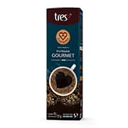 Cápsula de café gourmet, Coado, Compatível com Cafeteira Tres, 3 corações - CX 10 UN Cápsula de café gourmet, Coado, Compatível com Cafeteira Tres, 3 corações - CX 10 UN