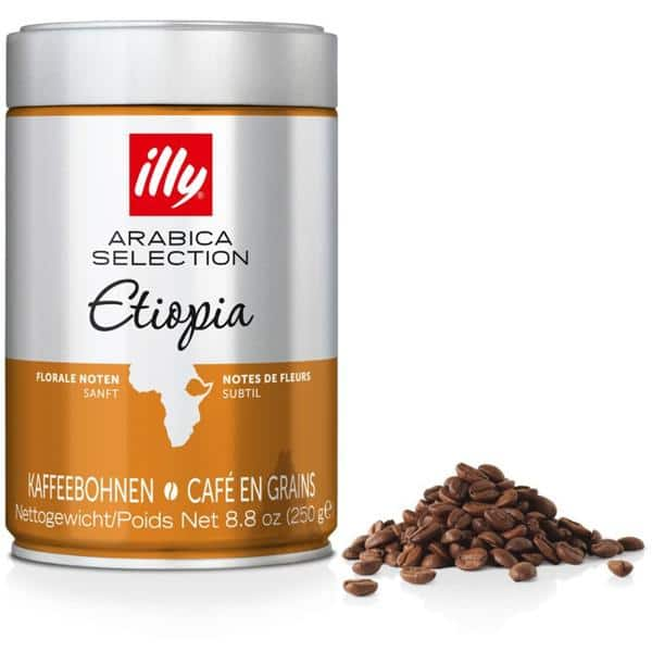 Café em grãos,  Arábica Selection, Etiópia 250g, 7096, Illy - LT 1 UN