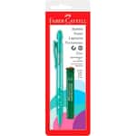 Lapiseira Bubble Pastel Verde-Água 0.5mm + 1 Tubo de Grafite Faber-Castell - BT 1 UN