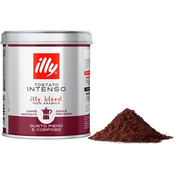 Café moído Moka Intenso, 125g, 7360, Illy - LT 1 UN