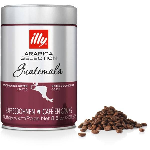 Café em grãos Arabica Selection, Guatemala, 250g. 7097, Illy - LT 1 UN