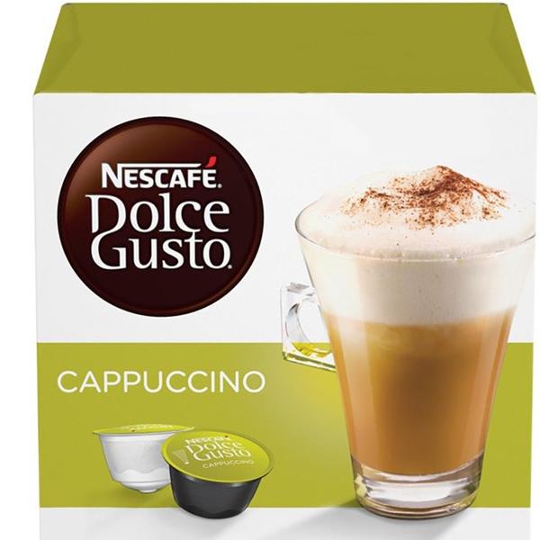 Cápsula Café Cappuccino, 117g, Compatível com Cafeteira Dolce Gusto - CX 10 UN