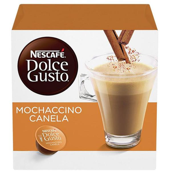 Cápsula Café Mochaccino canela, 172g, Compatível com Cafeteira Dolce Gusto - CX 10 UN