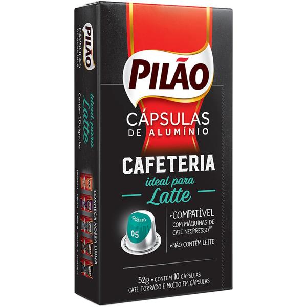 Cápsulas de Café, Cafeteria ideal para Latte, Compatível com Cafeteira Nespresso CX 10 UN