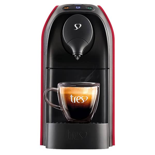 Cafeteira Passione para Expresso e Multibebidas, 127v, Vermelho, 20039017, Três Corações - CX 1 UN