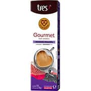 Cápsula de Café Espresso Gourmet Mogiana Paulista, Compatível com Cafeteira Tres, 3 Tres corações - CX 10 UN Cápsula de Café Espresso Gourmet Mogiana Paulista, Compatível com Cafeteira Tres, 3 Tres corações - CX 10 UN