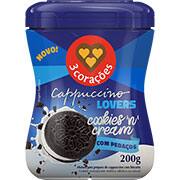 Cappuccino cookies and cream, 12034122, Tres Corações - CX 1 UN Cappuccino cookies and cream, 12034122, Tres Corações - CX 1 UN